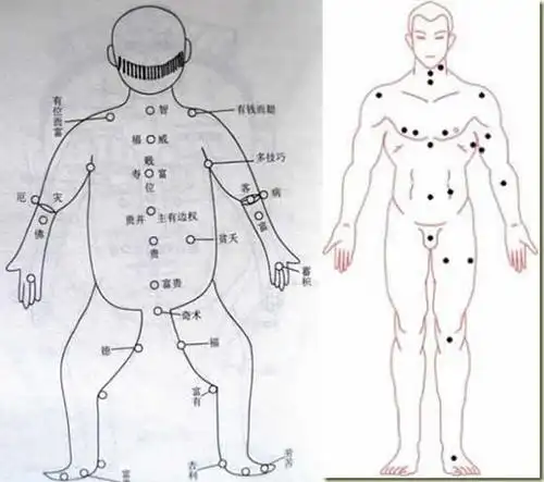 1,男人发财痣:胸前长痣要是男人在胸前有痣的话, 一般也都是好现象.