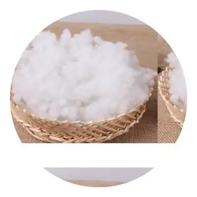 枕头玩具棉絮回弹高回弹靠背手工填充材料柔软枕头