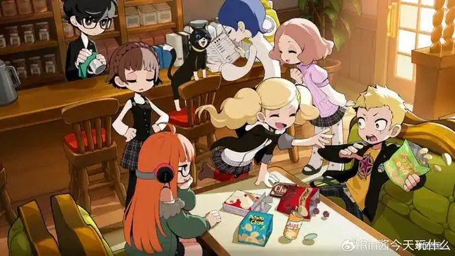 作为《女神异闻录》的正统衍生作,进入游戏映入眼帘的就是标志性的红