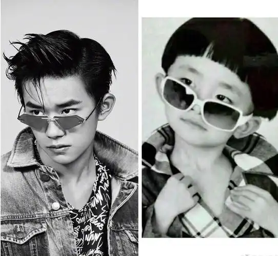 明星童年照对比易烊千玺蘑菇头超可爱,baby出乎意料 | 新生活报