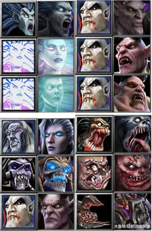 魔兽争霸3重置版新旧图标对比 雷克萨露脸 最美图标是个技能