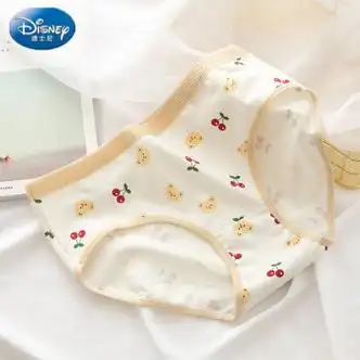 迪士尼(disney)女大童内裤发育期少女三角学生初中生女孩15夏季12高中