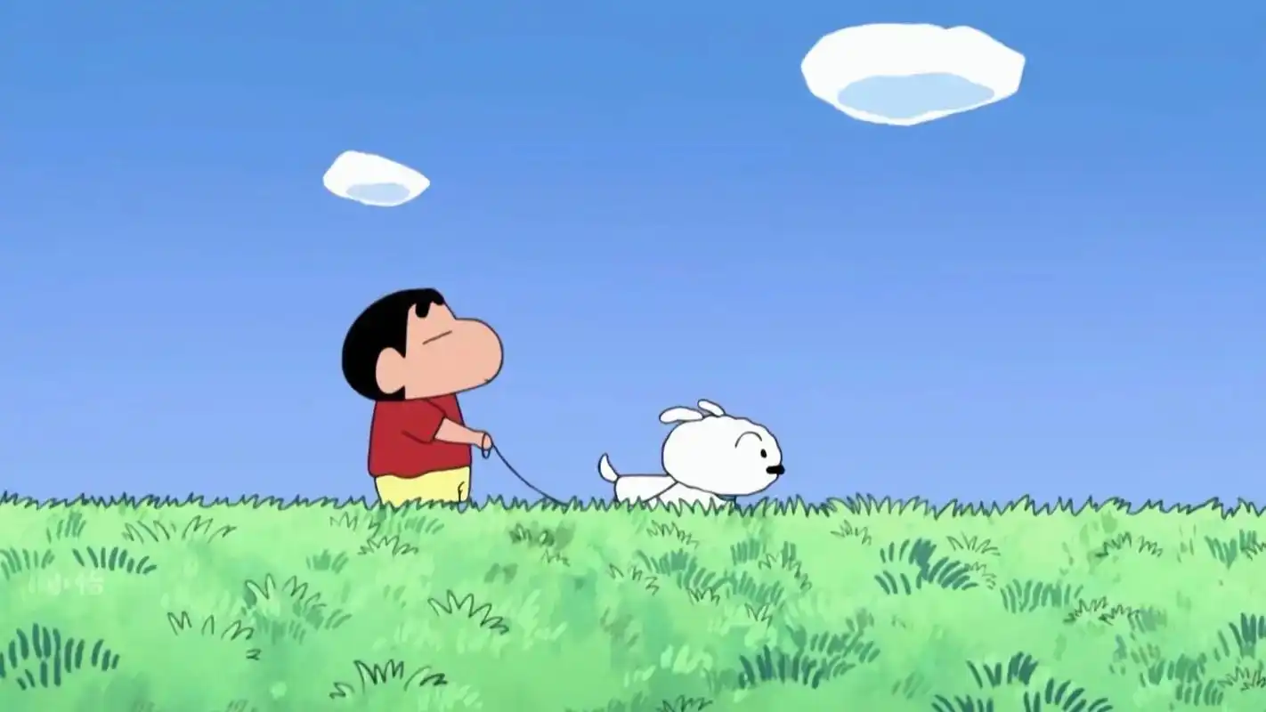 朋友圈背景图 #蜡笔小新 幸福吧… - 抖音