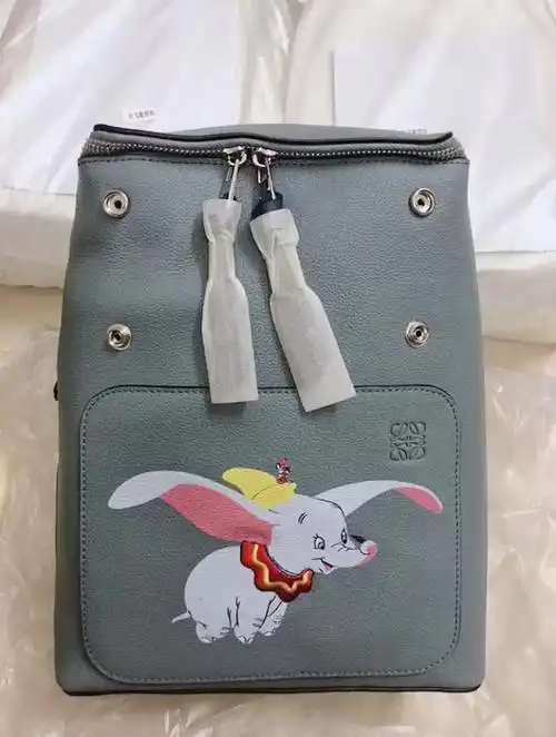 罗意威新款小飞象双肩背包发货实拍