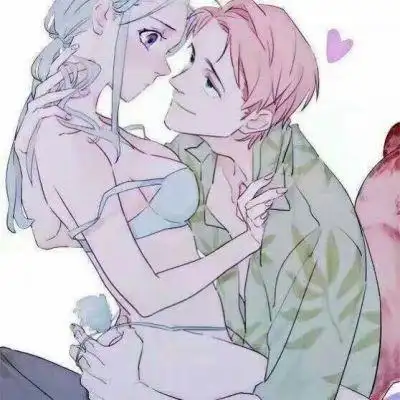 恩爱卡通头像_好看情侣秀恩爱头像图片