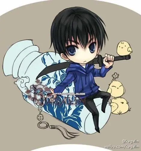 瓶邪,盗墓,盗墓笔记,闷油瓶,张起灵,插画,小哥,盗笔图片