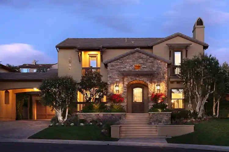 房屋,豪宅,草地,树,城市壁纸,照片,下载