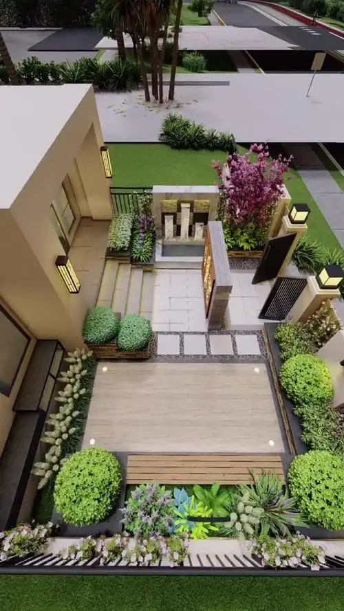 50平方超美庭院设计,你家院子也可以这样做噢!-度小视