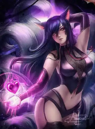 axsens 美女 lol阿狸