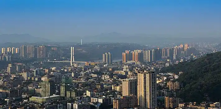 四川宜宾城市风光