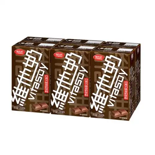 维他巧克力豆奶250ml6盒组即健康抖音推荐网红植物蛋白饮料