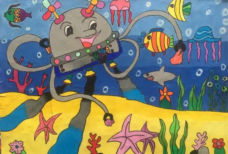 琼海市第一小学·2019年元旦·三至六年级绘画优秀作品展