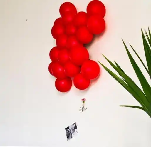 [diy气球墙壁装饰手工教程] 想要热闹.