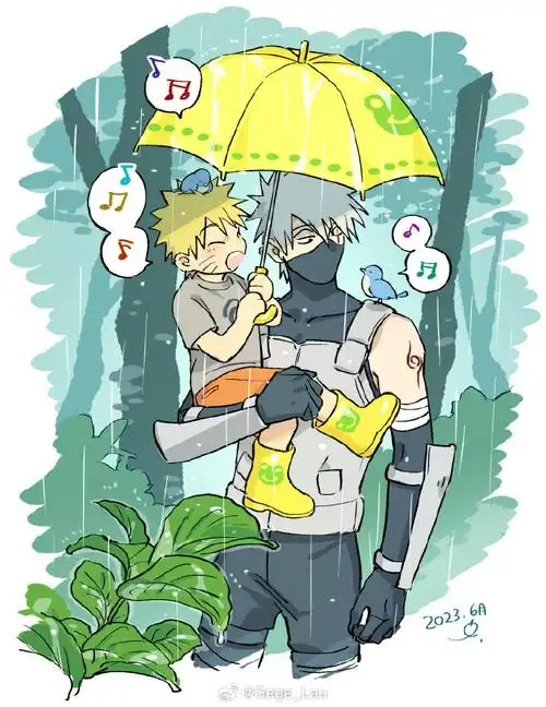 火影忍者##旗木卡卡西##漩涡鸣人