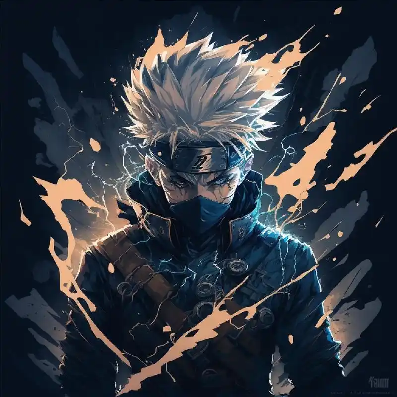 ai生成·火影忍者卡卡西风格头像