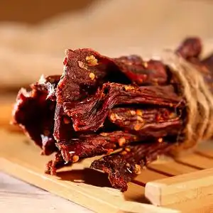 重庆琪姐特产干巴手撕风干肉系列散装称重食品麻辣味500g