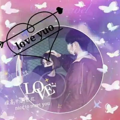 带字情侣头像头像