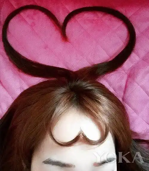 爱心刘海 新晋表白神器