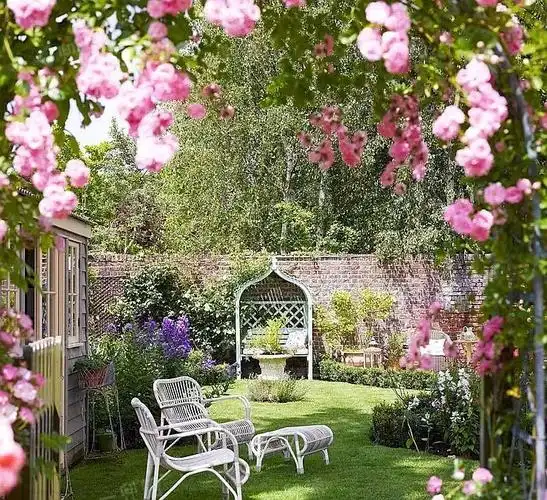 花园系列 | 英式花园,自然浪漫系的优雅花园