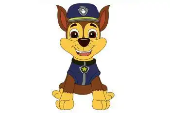 如何画汪汪队阿奇