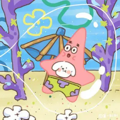 海绵宝宝好看头像 呆萌高清海绵宝宝的可爱头像图片_动漫头像_头像屋