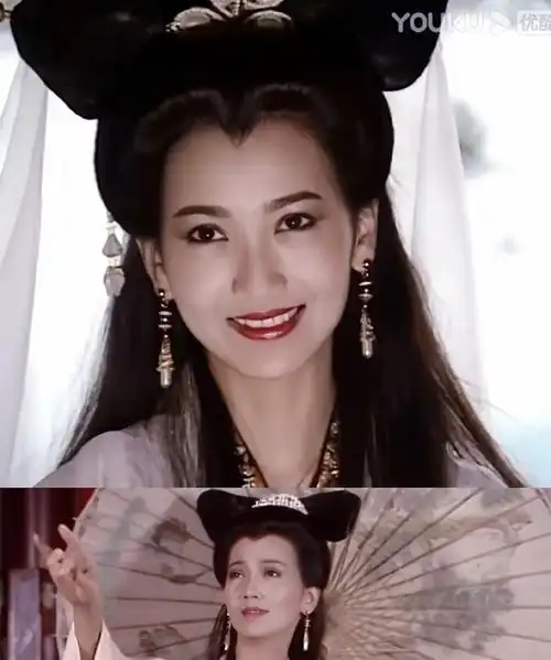 赵雅芝撑伞梦回白娘子#赵雅芝撑伞梦回白娘子,青城山下白素贞赵雅ゥ