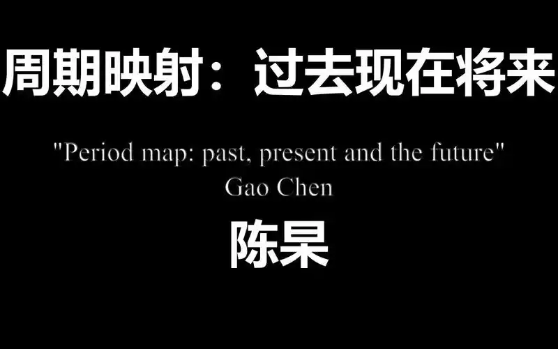 陈杲在美国大学的分享周期映射过去现在将来