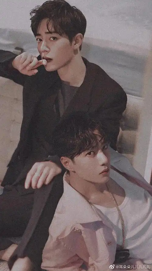 博君一肖王一博肖战同框合体p图