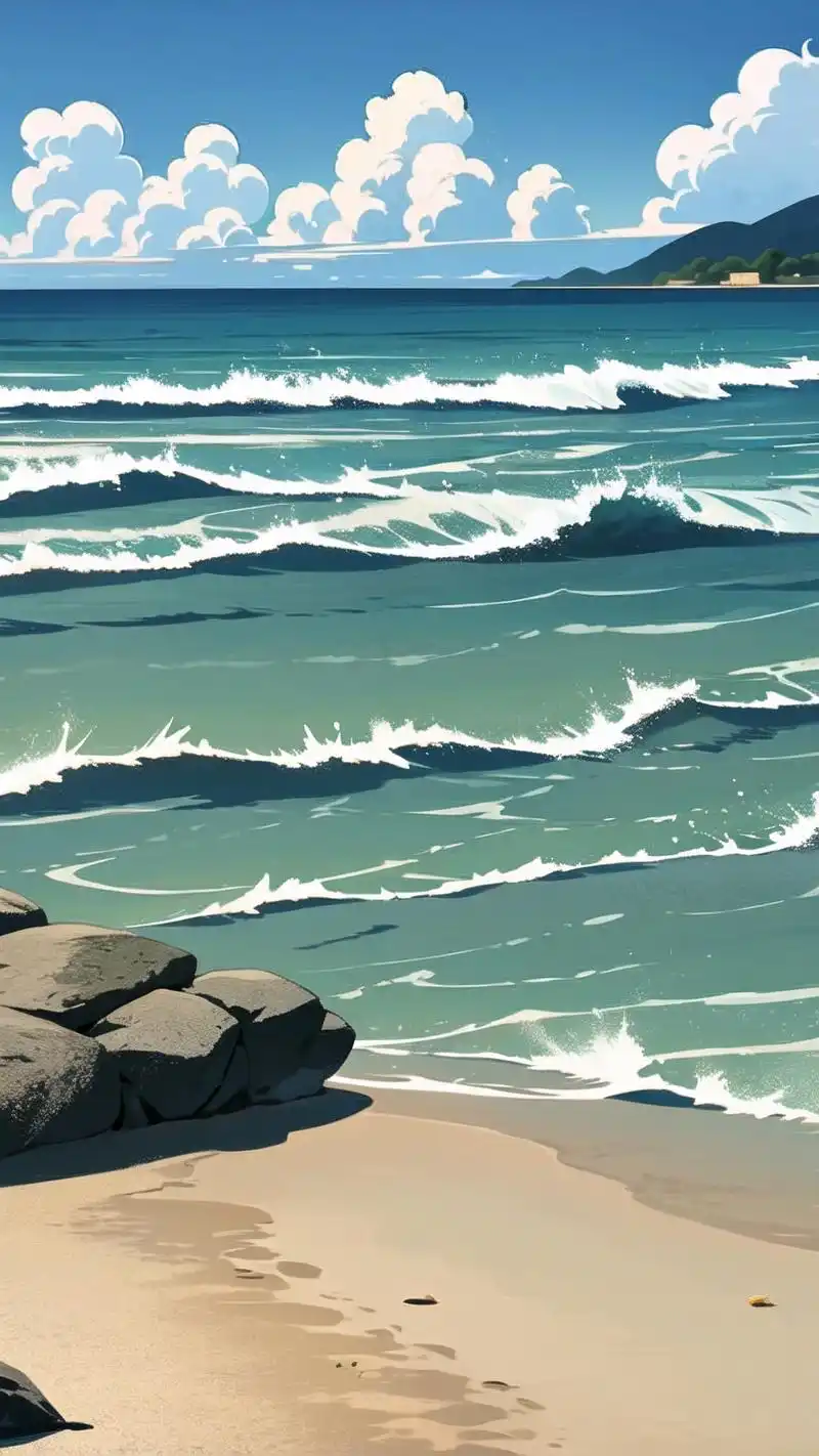 快来换上这些高颜值的海边壁纸吧!