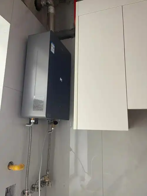 装修日记海尔燃气热水器角阀装对了吗