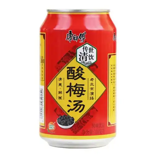 康师傅310ml酸梅汤(听)【一箱请拍24听】 - 兴龙广缘超市旗舰店