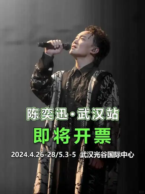 陈奕迅演唱会武汉站!