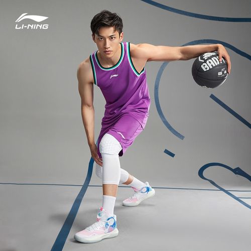 篮球套装休闲李宁休闲运动运动服运动背心宽松短裤运动套装