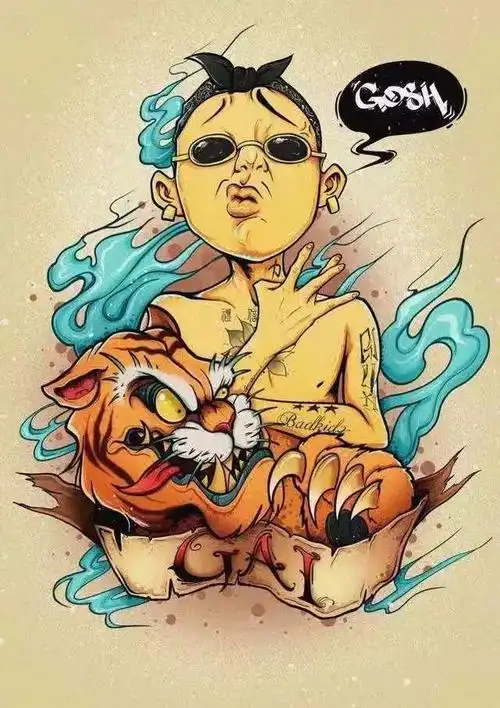 hiphop风格壁纸是时候换一换你的屏保和头像了