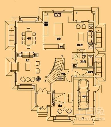 九章别墅户型图哪位有