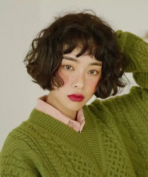 椭圆适合9415年龄 18-40 懒人适合9415风格 甜酷 92热短发