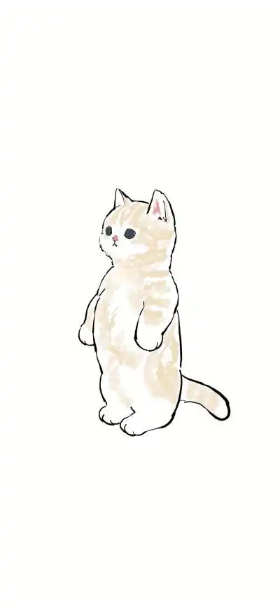 手绘小猫咪头像