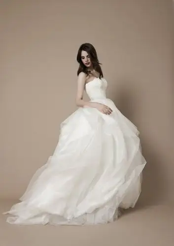 唯美新娘婚纱 尽显女神柔美姿态