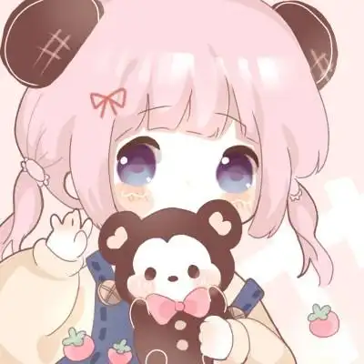 卡通头像女可爱q版(60张)