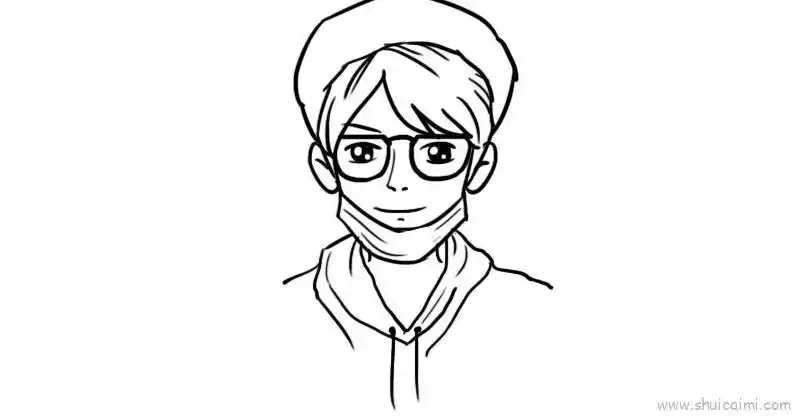 肖战儿童画怎么画 肖战简笔画简单又好看