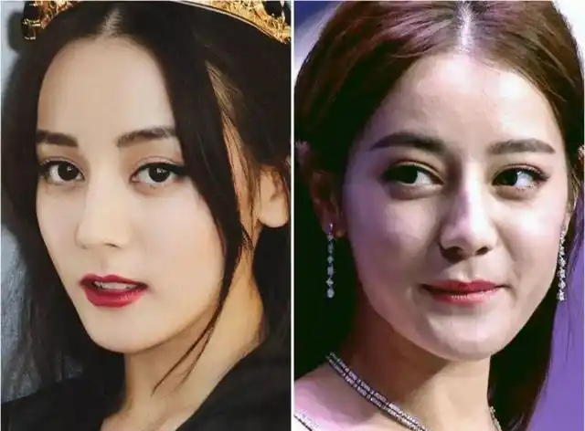 92年的迪丽热巴脸垮的原因!