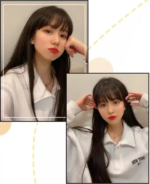 夏天高马尾八字(八字刘海发型怎么剪好看?