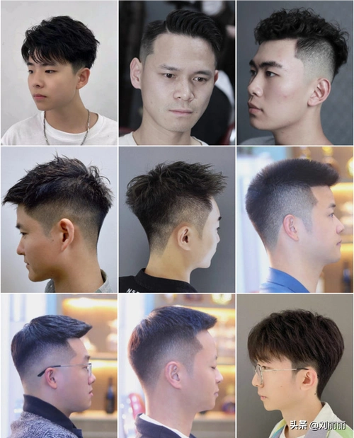 好看男生发型(12-15岁学生适合的发型)
