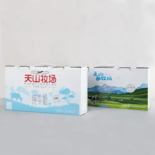 天山牧场纯牛奶整箱200ml20盒仅需66元需到店自提