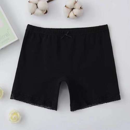洛洛夏季薄款莫代尔安全女童平角走光打底短裤内裤