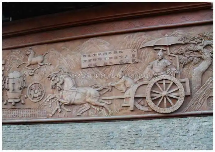 学校传统文化浮雕