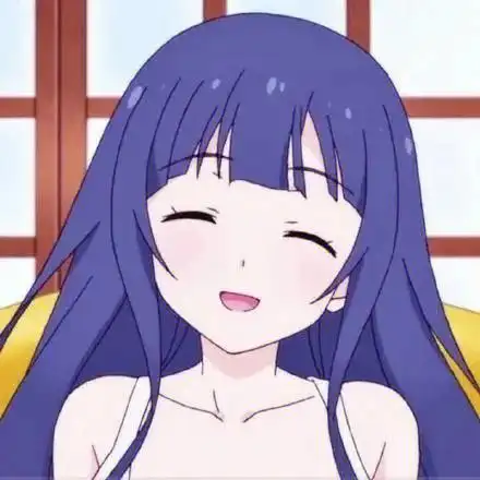 动漫头像治愈系微笑动漫女头