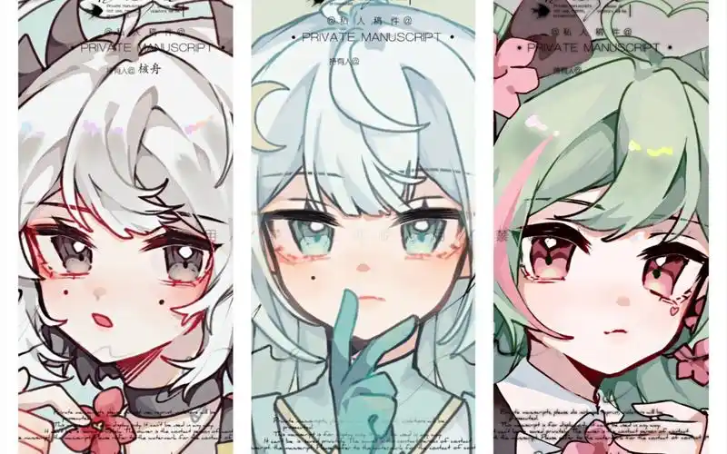 【指绘】画美少女真的很爽啊!