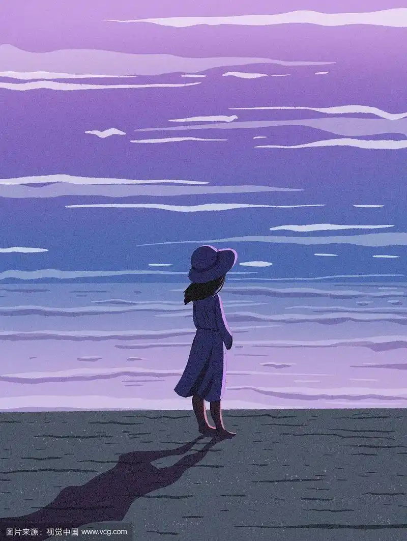 海边的背影-2