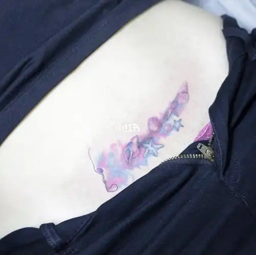 刨妇产疤痕遮盖水彩纹身风格沈阳纹身